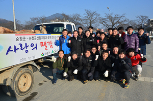 [NSP PHOTO]순창군-순창군산립조합, 사랑의 땔감 나누기 전개