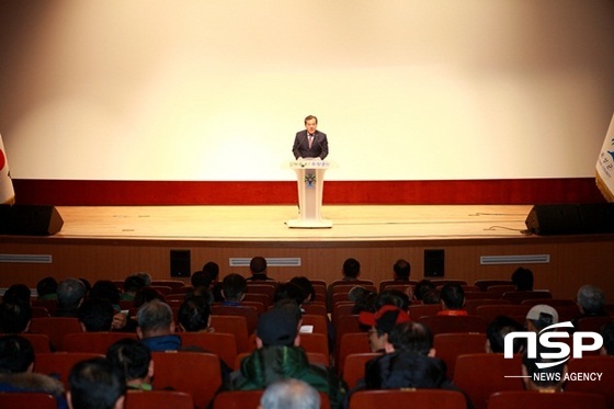 NSP통신-곡성군이 7일 실시한 2016년도 새해 농업인 실용교육. (곡성군)