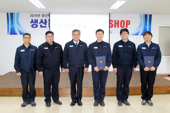 [NSP PHOTO]쌍용차, 생산본부 목표달성 결의대회 실시
