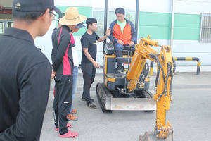 [NSP PHOTO]순창군, 농업용 소형 중장비 면허 취득 위탁교육