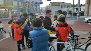 [NSP PHOTO]고흥경찰, 동계방학 중 청소년선도 보호활동 캠페인