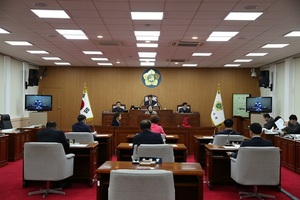 [NSP PHOTO]곡성군의회,  3일 제216회 임시회 폐회