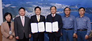 [NSP PHOTO][지역경제]여수시, 국가산단 기업체와 6050억원 투자협약 체결