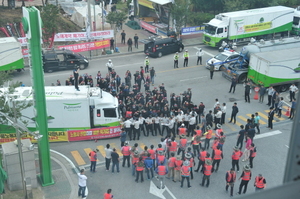 [NSP PHOTO]풀무원, 화물연대 지입차주 상대 업무방해금지 가처분소송 승소