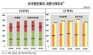 [NSP PHOTO]작년 외환거래 규모 7년만에 최대…원·위안 거래 증가