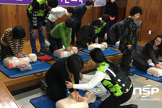 [NSP PHOTO]전주비전대, 중증장애인 활동 보조인 응급처치 교육