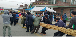 [NSP PHOTO]영암군, 화합과 소통 위한 도포제줄다리기 시연