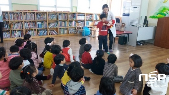 NSP통신-담양군보건소가 담양동초교생들을 대상으로 운영하고 있는 학교 구강 보건실. (담양군)