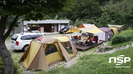 NSP통신-무주 반딧불청소년 야영장 모습 (무주군)