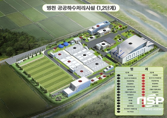 NSP통신-병천 공공하수처리 시설 조감도