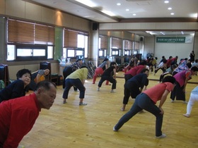 [NSP PHOTO]담양군,  맞춤형 주민 건강체조 교실  호응