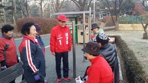 [NSP PHOTO][20대 총선]양천구갑 이기재, 매년 10만개 노인일자리 만들겠다