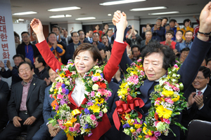 [NSP PHOTO][20대 총선]포항북구, 새누리당 김정재 후보 당선