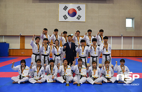 [NSP PHOTO]전주비전대, 전국 태권도대회 연속 금메달