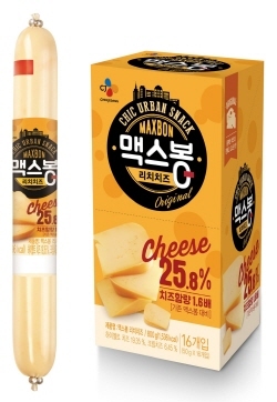 NSP통신-CJ제일제당 맥스봉 리치치즈 (CJ제일제당 제공)