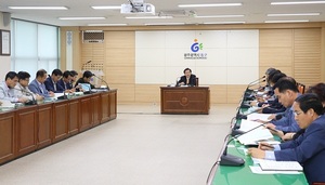 [NSP PHOTO]광주 동구, 구청장 공약 실천계획 보고회 개최