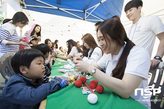 [NSP PHOTO]전북대, 어린이날 행사…투어·체험부스 풍성