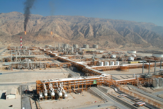 NSP통신-지난 2009년 GS건설이 준공한 이란 사우스파스 가스 플랜트 9, 10단계 프로젝트 현장 전경.