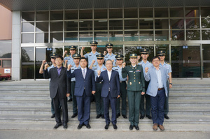 [NSP PHOTO]선린대학교, 육군 3사관학교 생도 모교방문