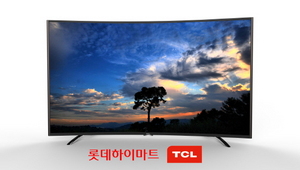 [NSP PHOTO]롯데하이마트, TCL 커브드 UHD TV 국내 단독 출시