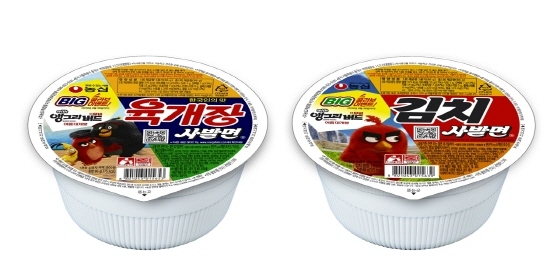 NSP통신-농심 사발면 앵그리버드 한정판 (농심 제공)
