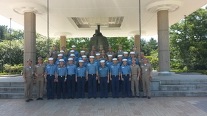 [NSP PHOTO]해군 문무대왕함 장병 경주 안보관광 실시