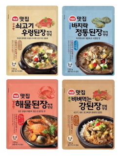 NSP통신-해표 맛집 된장양념 4종 (사조해표 제공)