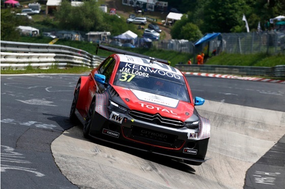 NSP통신-[시트로엥] 2016 WTCC 독일 대회 경기 이미지 (한불모터스)