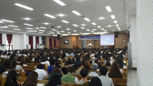 [NSP PHOTO]포항 선린대, 베스트셀러 작가 공병호 박사 초청 특강 실시