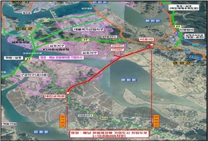 [NSP PHOTO]해남 기업도시 진입도로 9일 기공식
