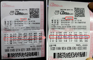 [NSP PHOTO]로또 고액당첨자 아내의 내조 덕당첨금 아내에게 전부 전달