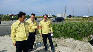 [NSP NEWS Image]박우정 고창군수 재해우려지역 등 주요 사업장 방문