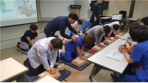 [NSP PHOTO]한국건강관리협회 광주전남지부, 응급조치 교육 실시