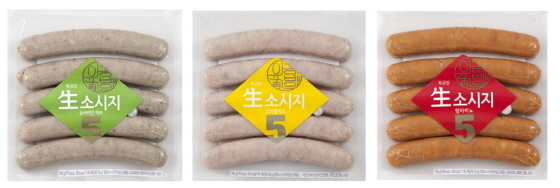 NSP통신-육공방 생소시지 3종 (진주햄 제공)