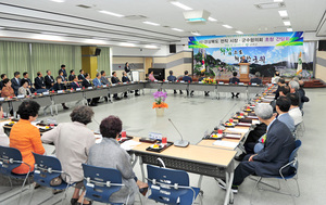 [NSP PHOTO]군위군, 경북 전직 시장.군수협의회 초청 간담회 개최