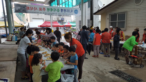 [NSP PHOTO]한국자유총연맹영덕군지회, 6.25전쟁음식 시식회 열어