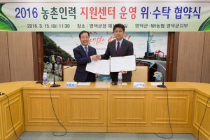 [NSP PHOTO]영덕군, 상반기 인력지원 농촌봉사활동 합격점