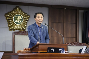 [NSP PHOTO][NSPTV]순천시의회, 제7대 후반기 의장에 임종기 의원 선출