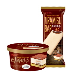 NSP통신-롯데푸드 티라미수 아이스크림(티라미수 컵·바). (롯데푸드 제공)