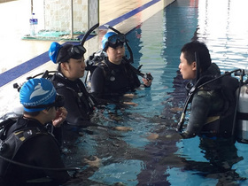 [NSP PHOTO]영덕청소년해양환경체험센터,  해양센터 스킨스쿠버 연수 운영