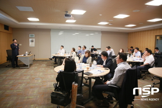 NSP통신-포스코가 국내 15개 가공센터 차세대 경영자들을 대상으로 경영 아카데미를 개최했다. (포스코)