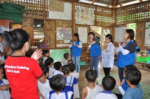 [NSP PHOTO]전주비전대 국제협력기술과, 미얀마 난민촌 봉사