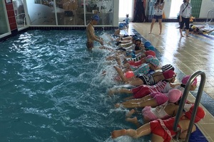[NSP PHOTO]임실군, 초등생 여름방학 수영 특강 운영