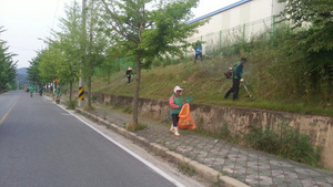 [NSP PHOTO]봉화군, 농공단지 일대 환경정비 실시