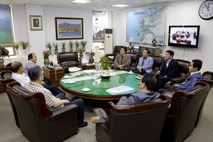 [NSP PHOTO]군산시의회, 역대 의장 초청 간담회