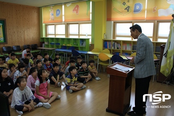 NSP통신-곡성교육지원청이 실시하고 있는 할아버가 들려주는 효 이야기 . (곡성교육지원청)