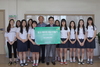 [NSP PHOTO]롯데칠성음료, 충북 제천여고에 칠성사이다 장학금 전달
