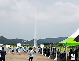 [NSP PHOTO]고흥군, 전국대학생 로켓 발사 경진대회 개최