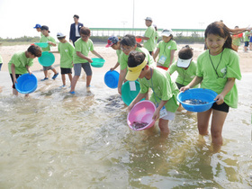 [NSP PHOTO]포스코켐텍, 지역 어린이들과 영일만 살리기 치어 방류