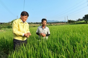 [NSP NEWS Image]박우정 고창군수 가뭄대비 현장방문 나서